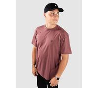 Volcom Circle Blanks Hth T-Shirt rouge S