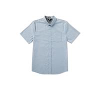 Volcom Everett Oxford Chemise à Manches Courtes pour Homme, Indigo épave 1, XX-Large
