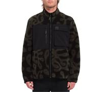 VOLCOM Fa Zephyr Storm Stone Zip - Homme - Noir / Vert - taille M- modèle 2025