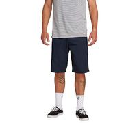 Volcom Short Chino Frickin pour Homme décontracté, Bleu Marine, 33W