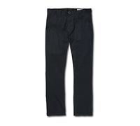 Volcom Frickin Pantalon Chino Stretch Coupe Moderne, Bleu Marine foncé 1, 32W x 30L Homme