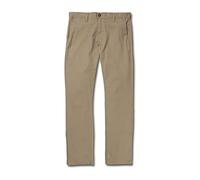 Volcom Frickin Modern Fit Stretch Chino Pant Pantalons, Kaki 1, 32W x 32L Homme