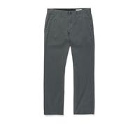 Volcom Frickin Pantalon Chino Stretch Moderne, Charbon chiné 1, 33W / 32L Homme