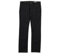 Volcom - Chino à la coupe droite - Frickin Modern Stretch Pant Black pour Homme en Coton - Taille 33 US - Noir Noir 33 US