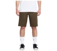 Volcom - Short en polycoton stretch - Frickin Modern Stretch Short 21 Sage Leaf pour Homme en Coton - Taille 30 US - Vert Vert 30 US