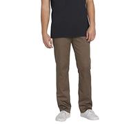 Volcom Frickin Pantalon Chino Stretch Moderne, Champignon 1, 31W x 32L Homme