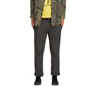 Volcom Frickin Pantalon Stretch Moderne pour Homme, Charbon chiné 1, 33W / 32L