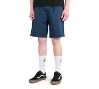 Volcom Frickin Shorts à Taille Élastique 19" Dust Bowl Indigo