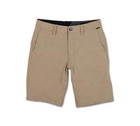 Volcom Frickin SNT Static 21" Modern Hybrid Short décontracté, Kaki foncé, 30 Hommes