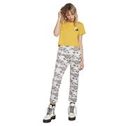 Volcom Frochickie Highrise Pantalon pour Femme S Blanc - étoile (Star White)