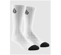 Volcom Chaussettes Full Stone Homme Hautes Pack de 3 Blanc Taille Unique