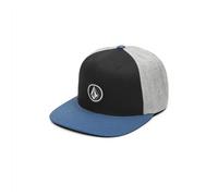 Volcom Full Stone Casquette de Baseball en Tissu pour Homme, Noir foncé, Taille Unique