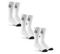 Chaussettes VOLCOM FULL STONE SOCK 3PK (WHITE) 3P