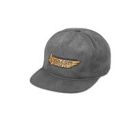 Volcom Greased Hat Casquette classique 5 panneaux avec logo brodé et fermeture réglable