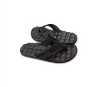Volcom Homme Recliner Flip Flop Comfort Foam Sandal Tongues, Black Destructo, 44.5 EU
