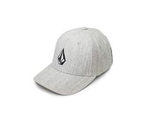 Volcom HTHR Casquette chinée Full Stone Xfit Homme, Grey Vintage, FR : L (Taille Fabricant : L/XL)