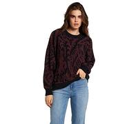 Volcom in A Meowment Sweat-Shirt pour Femme XS Multicolore/Noir