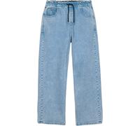 Volcom - Jean à taille élastique - Freazy Loose Ew Denim Pale Aqua en Coton - Taille Enfant L - Bleu Bleu L
