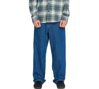 Volcom - Jean ample et confortable - Billow Denim Bold Blue pour Homme en Coton - Taille 28 US - Bleu Bleu 28 US