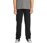 Volcom - Jean confortable - Solver Denim Black Out pour Homme en Coton - Taille 30 - Noir Noir 30
