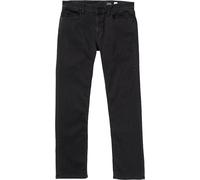 Volcom - Jean confortable - Solver Denim Black Out pour Homme en Coton - Taille 30 US - Noir Noir 30 US