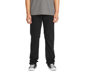 Volcom - Jean confortable - Solver Denim Black Out pour Homme en Coton - Taille 30 US - Noir Noir 30 US