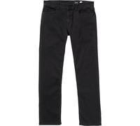 Volcom - Jean confortable - Solver Denim Black Out pour Homme en Coton - Taille 33 US - Noir Noir 33 US