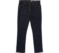 Volcom - Jean confortable - Vorta Denim Rinse pour Homme en Coton - Taille 30 US - Navy Navy 30 US