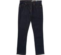 Volcom - Jean confortable - Vorta Denim Rinse pour Homme en Coton - Taille 33 US - Navy Navy 33 US