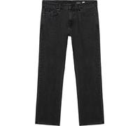Volcom - Jean droit - Kinkade Denim Washed Slate pour Homme en Coton - Taille 32 US - Noir Noir 32 US