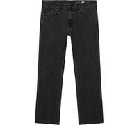 Volcom - Jean droit - Kinkade Denim Washed Slate pour Homme en Coton - Taille 34 US - Noir Noir 34 US