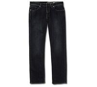 Volcom Jean Solver Denim pour Homme, Bleu Vintage, 33W x 32L