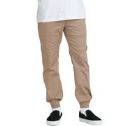Volcom - Jogging confortable - Frickin Slim Jogger Khaki pour Homme - Taille L - Beige Beige L