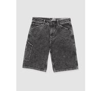 Short Volcom Labored Denim Utility Light Acid Black Homme Noir 2025 taille 28