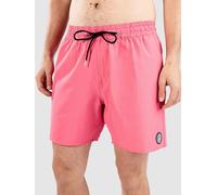 Volcom Lido Solid Trunk 16 Boardshort rouge M