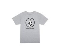 Volcom Men's Crisp Stone Heather Gray Short Sleeve T Shirt L
