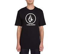Volcom Men's Crisp Stone Short Sleeve T Shirt Black L