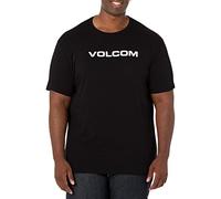 Volcom Men's Crisp Stone Short Sleeve T Shirt Black L