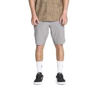 Volcom Men's Kerosene 21" Hybrid Chino Shorts, Heather Grey, 33
