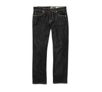 Volcom - Jean confortable - Solver Denim Rinse pour Homme en Coton - Taille 34 - Navy Navy 34