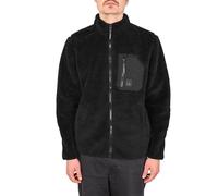 Volcom Muzzer Fuzzar Fermeture Éclair Polaire Sherpa - Noir