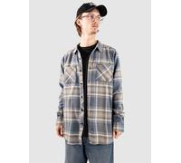 Volcom Chemise 'NETASTONE FLANNEL' beige clair / bleu / blanc, Taille XL