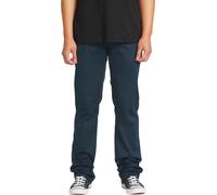 Volcom - Pantalon chino - Frickin Modern Stret Dark Navy pour Homme en Coton - Taille 30 Navy 30