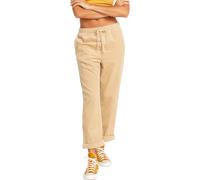 Volcom - Pantalon confortable en coton - Stone Street Pant W Khaki pour Femme en Coton - Taille XS - Kaki Kaki XS