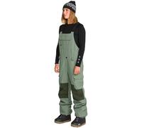 Volcom Creston 3d Stretch Bib Pants Vert L Femme