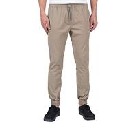 Volcom Pantalon de Jogging Fin Frickin, Kaki, 34-37 Homme