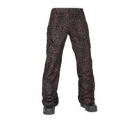 Volcom - Pantalon De Ski/Snow Bridger Ins Leopard Femme - Femme - Taille m - Beige