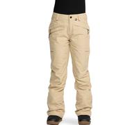 Volcom - Pantalon de snow imperméable et respirant en GORE-TEX ePE - Kanyon Insulated Gore-Tex Pant W Oatmeal pour Femme - Taille L - Beige Beige L