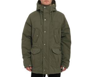 Volcom - Parka doublée en sherpa - Starget 5K Parka Military - Taille L - Kaki Kaki L
