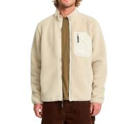 Volcom - Polaire zippée - Muzzer Fuzzar Zip Stone pour Homme en Silicone - Taille L - Beige Beige L